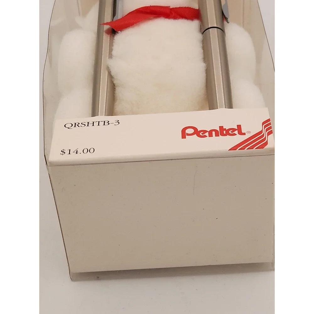 Vintage Pentel‎ Superball Pen / Pencil Gift Set With Bear RARE NOS